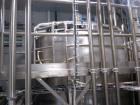 Used Complete Processing Line that fed a TetraPak A3 Flex Filler including:  Tetra Alsafe sterile tank 12,000 liter, apporixmately 3,000 gallon, rated 200 psi, jacketed, on scales, sweep mixer; Tetra...