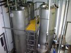 Used Complete Processing Line that fed a TetraPak A3 Flex Filler including:  Tetra Alsafe sterile tank 12,000 liter, apporixmately 3,000 gallon, rated 200 psi, jacketed, on scales, sweep mixer; Tetra...