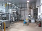 Used Complete Processing Line that fed a TetraPak A3 Flex Filler including:  Tetra Alsafe sterile tank 12,000 liter, apporixmately 3,000 gallon, rated 200 psi, jacketed, on scales, sweep mixer; Tetra...