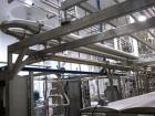 Used Complete Processing Line that fed a TetraPak A3 Flex Filler including:  Tetra Alsafe sterile tank 12,000 liter, apporixmately 3,000 gallon, rated 200 psi, jacketed, on scales, sweep mixer; Tetra...