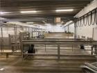 Used Dybvad Vertical Block Freezing Line
