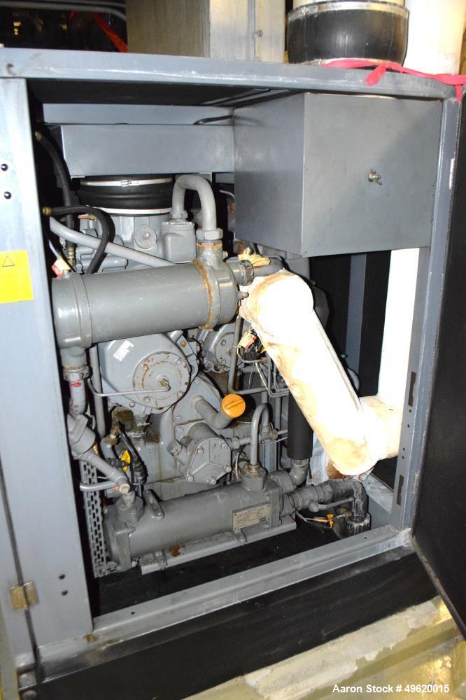 Used Atlas Copco Water Cooled Oil Free Rotary Screw Compressor, Model ZR 3-63.