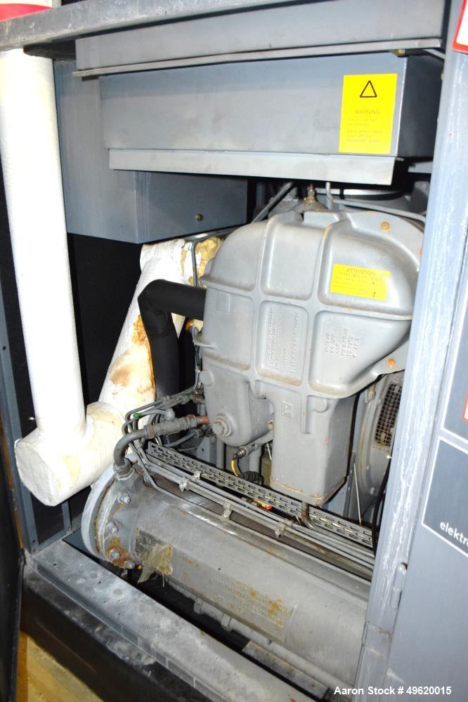 Used Atlas Copco Water Cooled Oil Free Rotary Screw Compressor, Model ZR 3-63.