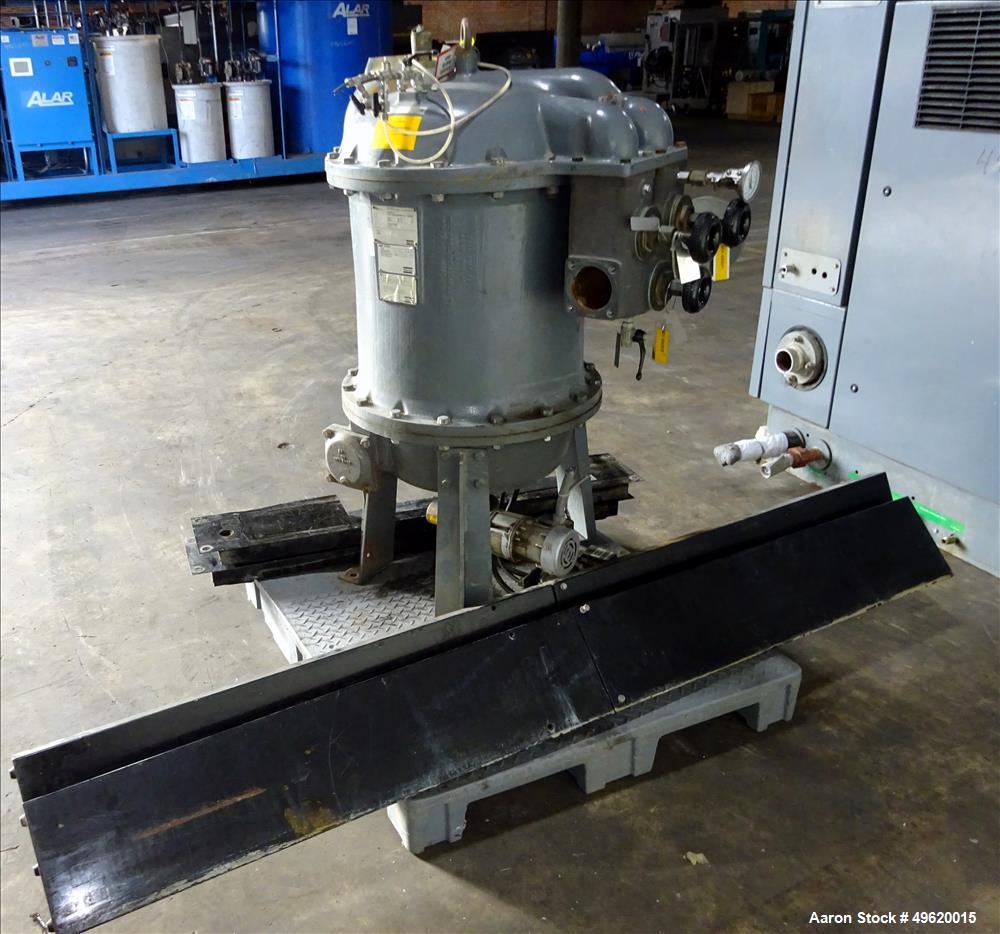 Used- Atlas Copco Water Cooled Oil Free Rotary Screw Compressor, Model ZR 3-63.