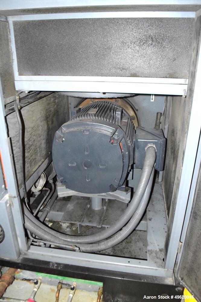 Used Atlas Copco Water Cooled Oil Free Rotary Screw Compressor, Model ZR 3-63. Approximate capacity 790 CFM, 125 psi. Driven by a 200hp, 3/60/460 volt, 3580 rpm motor. With Elektronikon panel, serial...