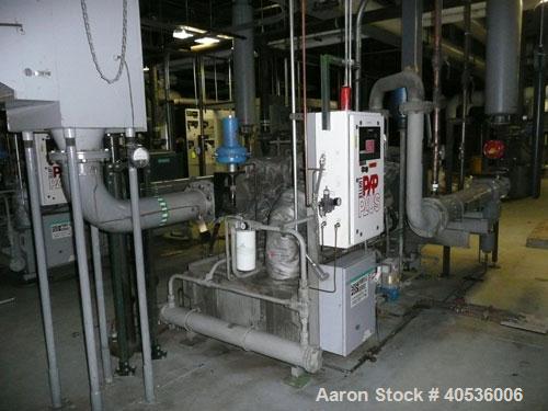 Used Elliott Centrifugal Air Compressor, Model 220DA3, Serial E011601-1. 500 hp, 3600 rpm, 2,439 cfm, 11.9 psi inlet, 125 psi discharge pressure, 80 F air temperature. This unit has less than 10,000 ...