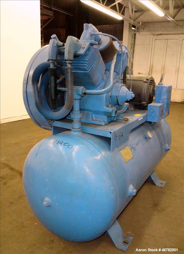 Used- Two Stage Reciprocating Air Compressor, Model 20-467/7WT-07