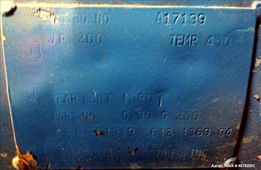 Used Two Stage Reciprocating Air Compressor, Model 20-467/7WT-07