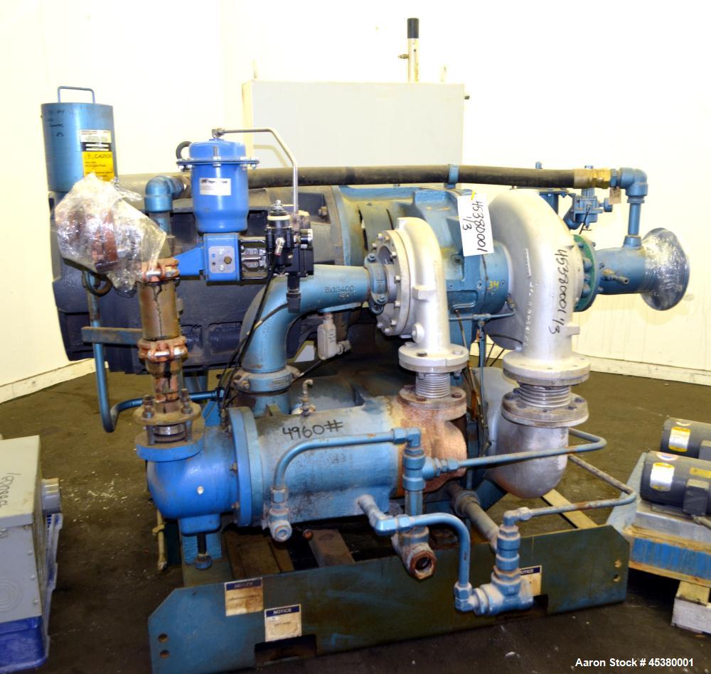 Used- Ingersoll-Rand Centac Water Cooled Centrifugal Air Compressor, Model OCV8M