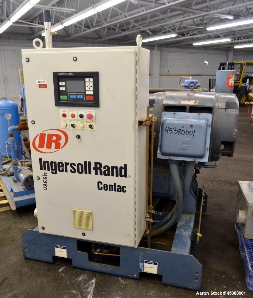 Used Ingersoll-Rand Centac Water Cooled Centrifugal Air Compressor, Model OCV8M
