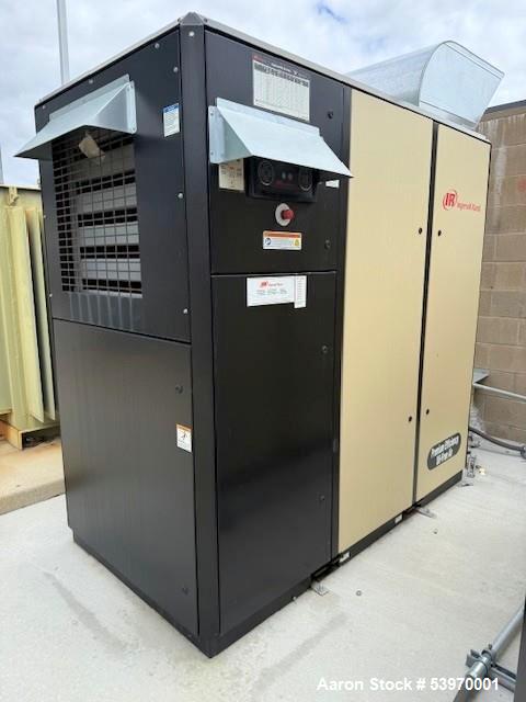 Used Ingersoll Rand IRN50H-OF 50 HP Air Compressor – 125 PSIG, 4750 RPM, with Dryer & Receiver Tank