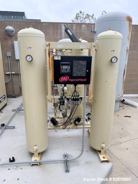 Used Ingersoll Rand IRN50H-OF 50 HP Air Compressor – 125 PSIG, 4750 RPM, with Dryer & Receiver Tank