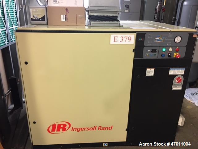 Used 50 HP Ingersoll-Rand Air Compressor, Model UP6-50PEI-125 PG3976V08032. 125 psi max. 72,996 hrs.