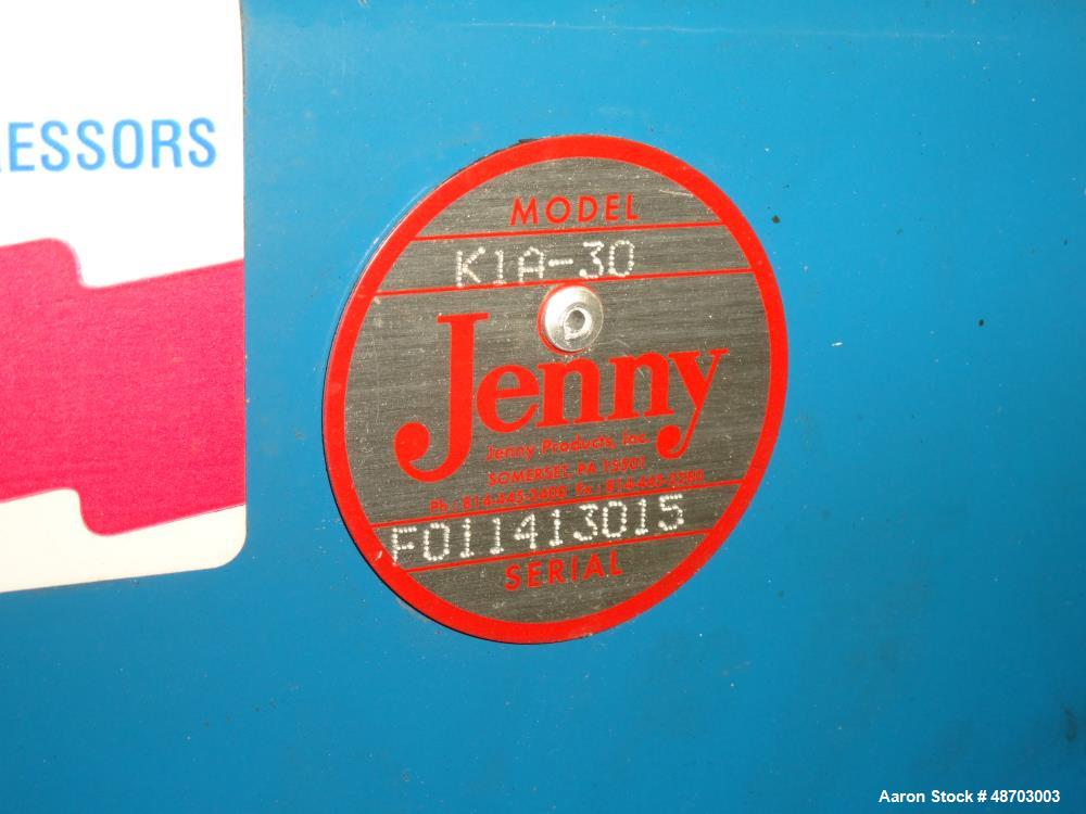 Used Jenny Air Compressor, Model K1A-30.
