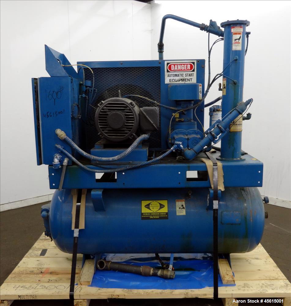Used Quincy Model QST Air Compressor, Serial #QSTGANA32L