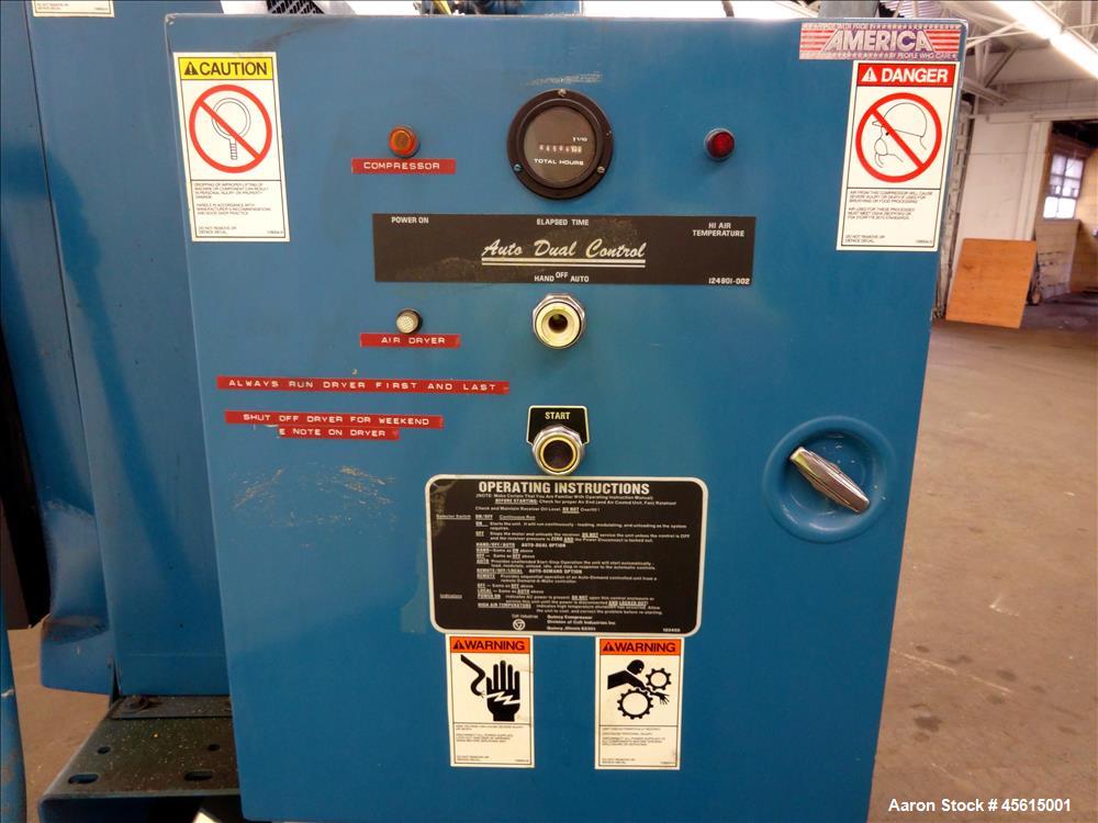 Used Quincy Model QST Air Compressor, Serial #QSTGANA32L