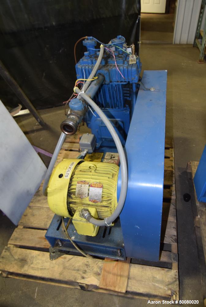 Used Quincy 2 Stage Air Cooled Compressor, Model 340