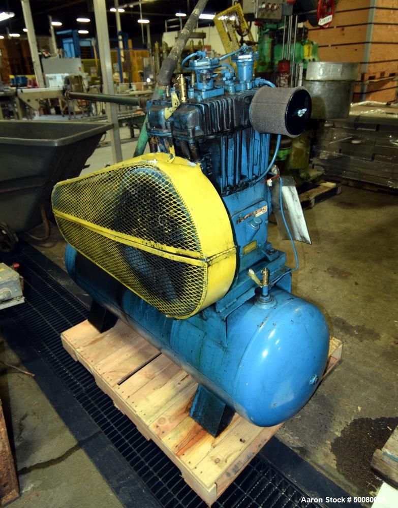 Used Quincy 2 Stage Air Cooled Compressor, Model 340