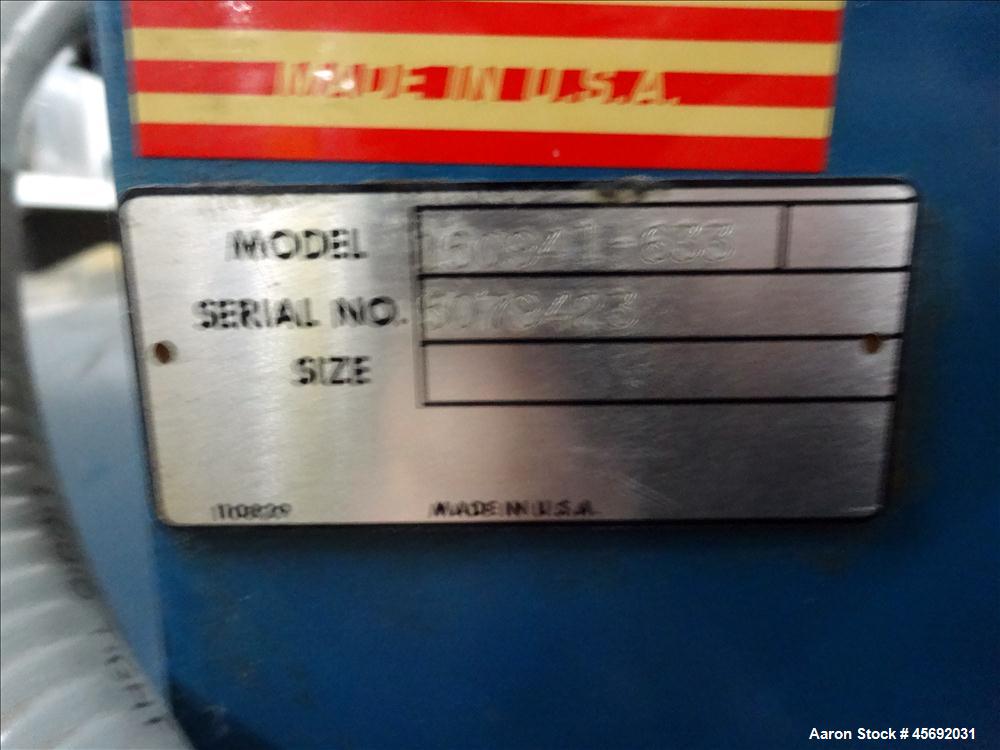 Used Quincy QT-15 Series Two Stage Reciprocating Air Compressor. Air Cooled. 32.10 cfm at 175 psi at minimum rpm, 62 cfm at 175 psi at maximum rpm. Belt driven by 10 hp, 1725 rpm, 3/60/208-230/460 vo...