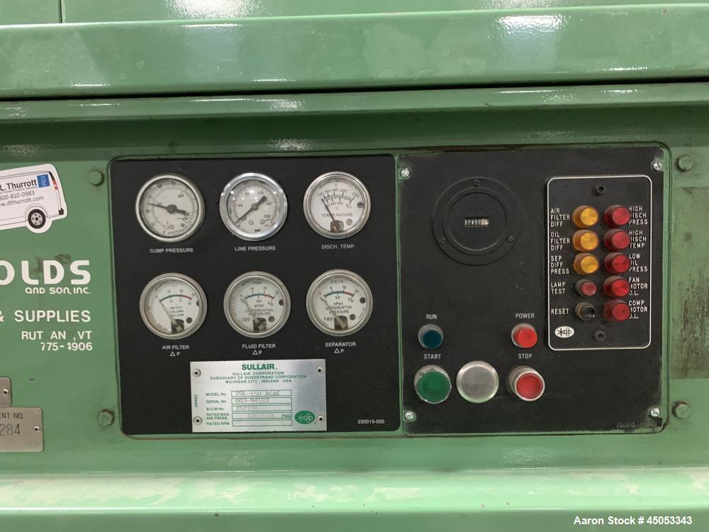 Used Sullair Reciprocating Air Compressor