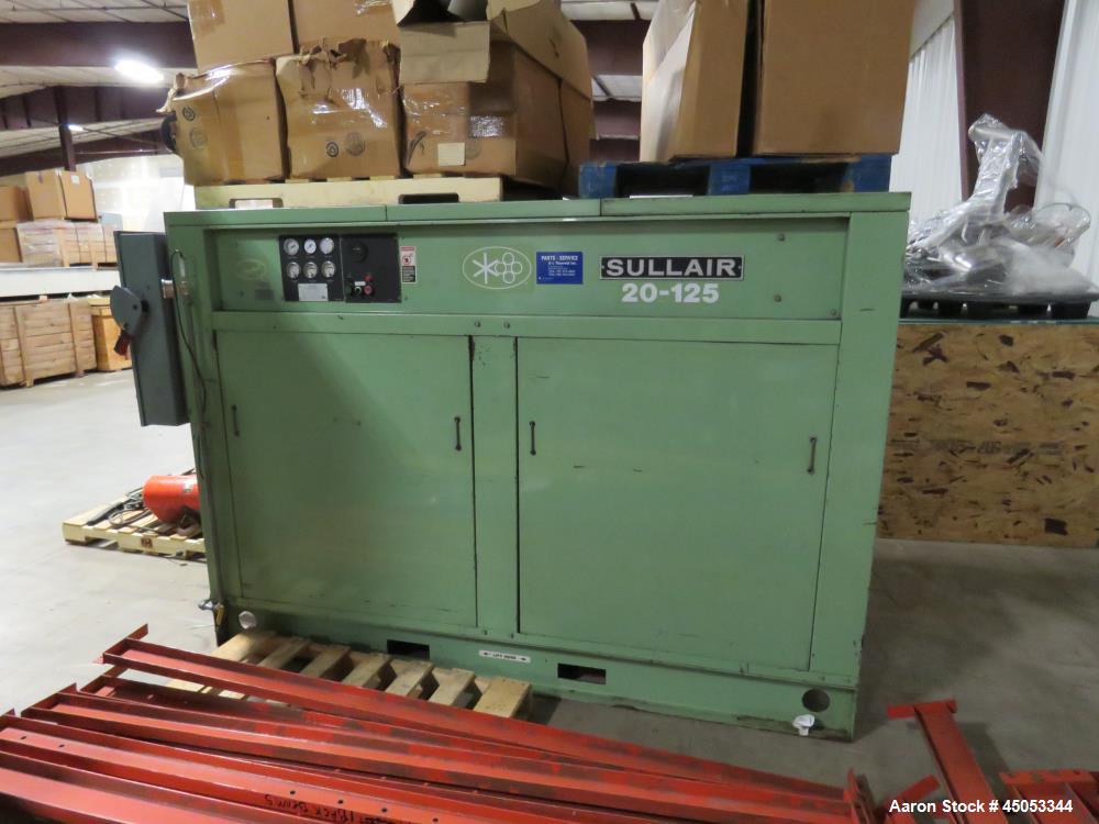 Used- Sullair Reciprocating Air Compressor