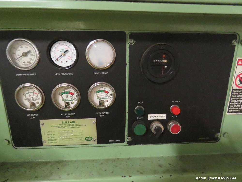 Used- Sullair Reciprocating Air Compressor