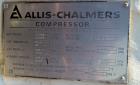 Used Allis Chalmers Single Stage Centrifugal Compressor, Model DH-7M