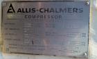 Used- Allis Chalmers Single Stage Centrifugal Compressor, Model DH-7M