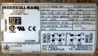 Used Ingersoll Rand Reciprocating Air Compressor, Model 2475D5. Rated 17.1 cfm at 90 psi. Driven by a 5hp, 3/60/200 volt, 1740 rpm motor. Mounted on an approximate 80 gallon horizontal tank. Serial# ...
