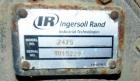 Used Ingersoll Rand Reciprocating Air Compressor, Model 2475D5. Rated 17.1 cfm at 90 psi. Driven by a 5hp, 3/60/200 volt, 1740 rpm motor. Mounted on an approximate 80 gallon horizontal tank. Serial# ...