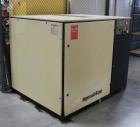 Used Ingersoll Rand Industrial Air Compressor, Model HXP50-PE. 200 psi, 167 cfm flow rate, 50hp, 1775 rpm. 66'' x 52.5'' x 53'', includes cooling system for the air.