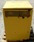 USED: Kaeser Airbox reciprocating compressor, model AB1000. Approximate 35.3 cfm at 200 psi. (2) Cylinders. Driven by a 7.5 hp, 230/460 volt motor. Includes cabinet and control panel. 4851 hours on m...