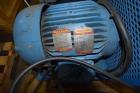 Used Quincy 2 Stage Air Cooled Compressor, Model 340, Size 5.25 x 3 x 3.5. Driven by a 10hp motor. Serial# 412617.
