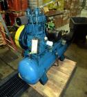 Used- Quincy 2 Stage Air Cooled Compressor, Model 340