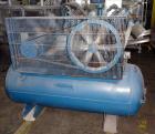 Used- Quincy QT-15 Series Two Stage Reciprocating Air Compressor. Air Cooled. 32.10 cfm at 175 psi at minimum rpm, 62 cfm at...