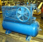 Used- Quincy QT-15 Series Two Stage Reciprocating Air Compressor. Air Cooled. 32.10 cfm at 175 psi at minimum rpm, 62 cfm at...