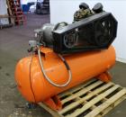 Used DeVair Piston Air Compressor, Model VAV-5062-43MS, 120 Gallon. Maximum pressure 175 psi. 51.8 CFM at 175 psi. Devair 447 Series compressor pump, serial# 13291. Driven by a 15hp, 3/60/208-230/460...