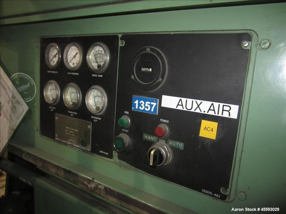 Used Sullair model 16-75 rotary screw air compressor,              s/n n/a