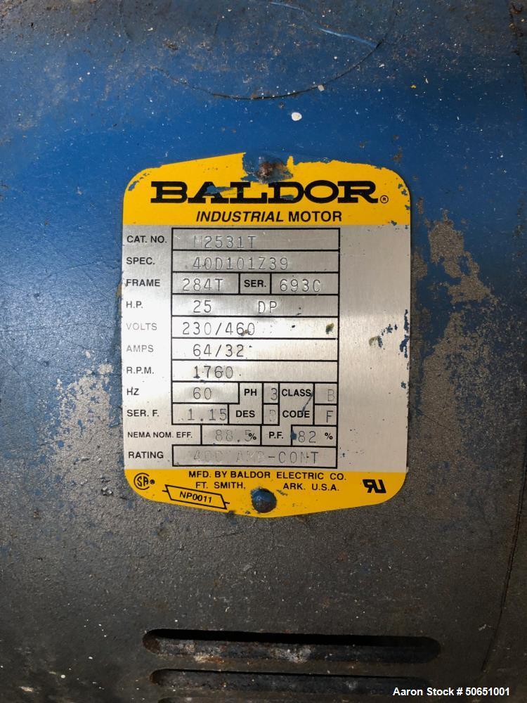Used 3500 Gallon Air Receiver with Quincy Two Stage Water Cooler Compressor