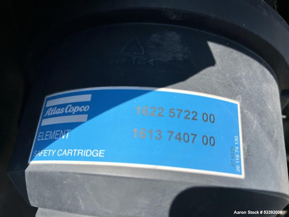 Used – Atlas Copco GA30+ Rotary Screw Air Compressor – 40 HP, 210 CFM, 109 PSIG