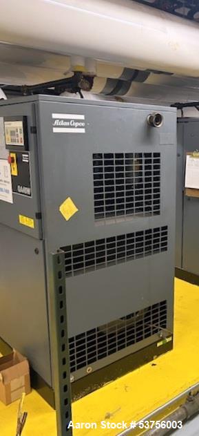 Used Industrial Rotary Screw Air Compressor, mfg by Atlas Copco, Model GA45