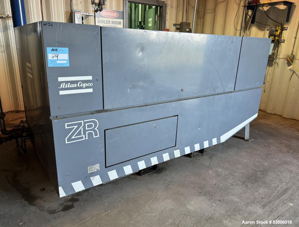 Atlas Copco Oil Free Compressor, Model ZR237-125