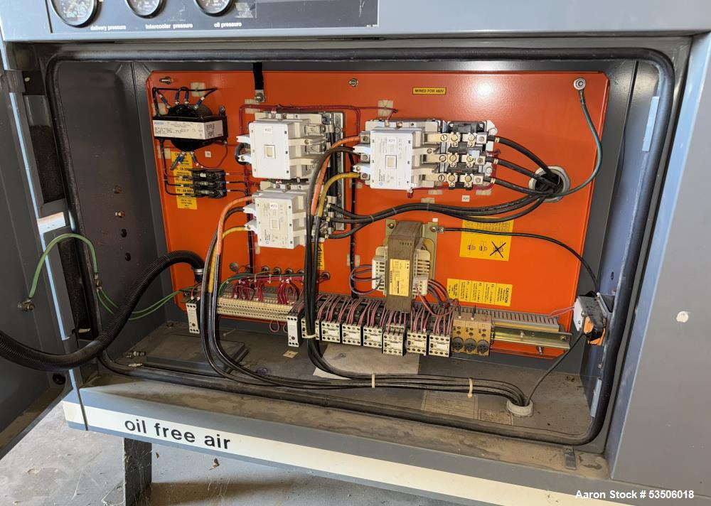 Atlas Copco Oil Free Compressor, Model ZR237-125