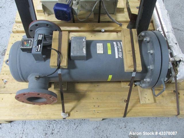 Used Atlas Copco Water Cooled Oil Free Rotary Screw Compressor, Model ZR250. Rated 1100 CFM, 125 psi. Driven by a 300hp, 460 volt motor. Includes an Atlas Copco MD600 air dryer, serial# AIF088363, an...