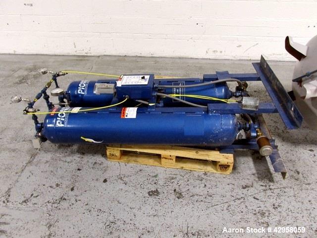 Used Atlas Copco Oil Free Air Compressor, Model ZT22. 30hp, 125 psi, 113 cfm with controls, 15865 hours, serial# AIF021152. With Pioneer dual desiccant air dryer, model PHL-100, rated 100 psi at 110 ...