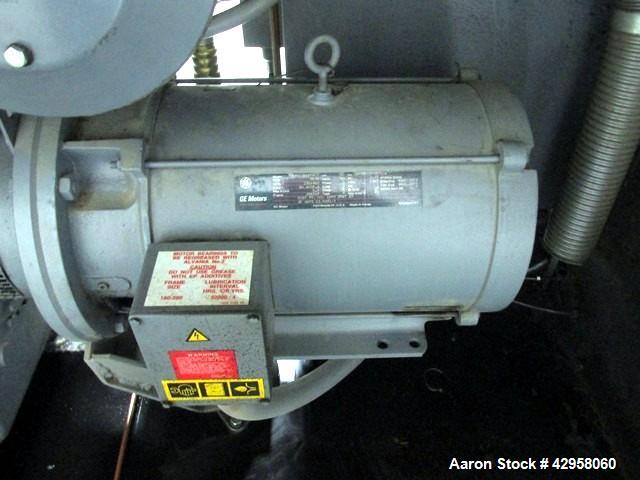Used Atlas Copco Oil Free Air Compressor, Model ZT22. 30hp, 125 psi, 113 cfm with controls, 21013 hours, serial# AIF021153 with Pioneer dual desiccant air dryer, model PHL-100, rated 100 psi at 110 c...