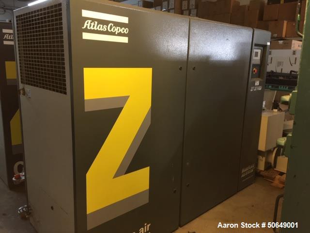 Used- Atlas Copco Air Compressor, Model ZT30