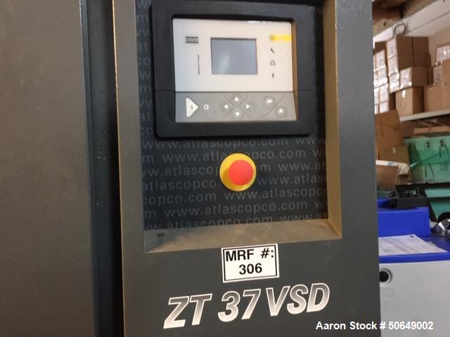 Used Atlas Copco Air Compressor, Model ZT37VSD