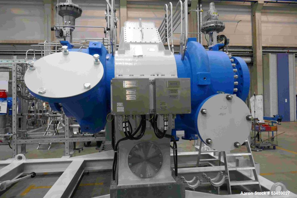 Unused Atlas Copco Heat Pump Compressor Package – Complete Skid Mounted System (Quantity 2)