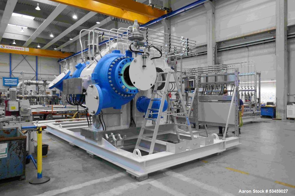 Unused Atlas Copco Heat Pump Compressor Package – Complete Skid Mounted System (Quantity 2)